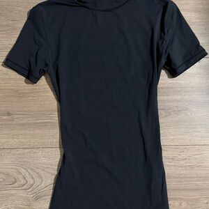SKIMS Black Short Sleeve Tee